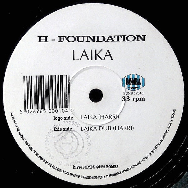 H-Foundation (2) : Laika (12")
