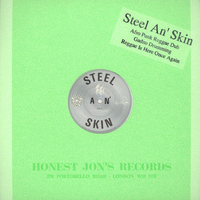 Steel An' Skin : Afro Punk Reggae Dub (12", RE)