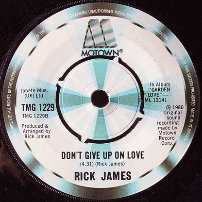 Rick James : Give It To Me Baby (7", Pus)
