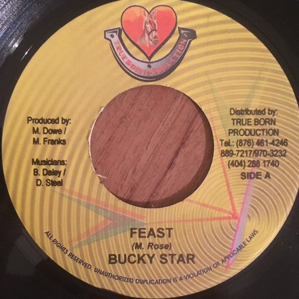 Perfect (5)  /  Bucky Star : Fi Wi Jam Rock / Feast (7")