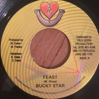 Perfect (5)  /  Bucky Star : Fi Wi Jam Rock / Feast (7")