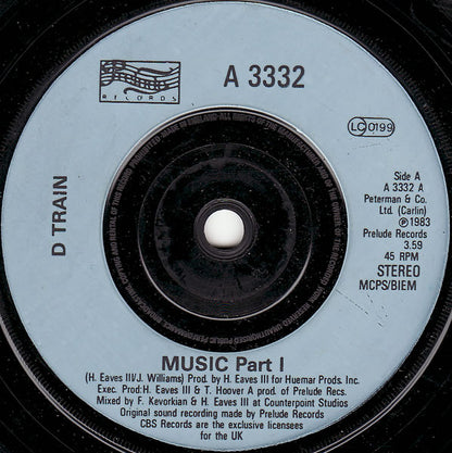 D Train* : Music (7", Single)