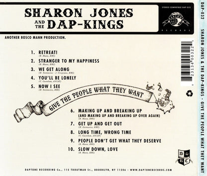 Sharon Jones & The Dap-Kings : Give The People What They Want (CD, Album)