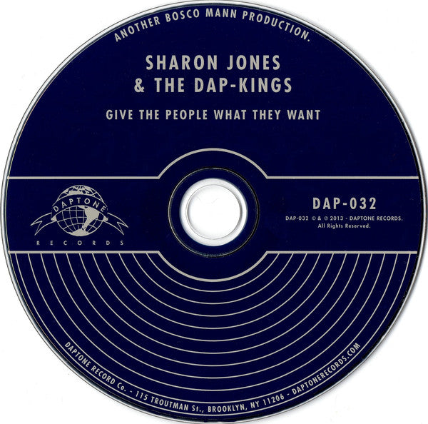 Sharon Jones & The Dap-Kings : Give The People What They Want (CD, Album)
