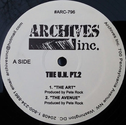 The UN (2) : Pt.2 (12", Unofficial)