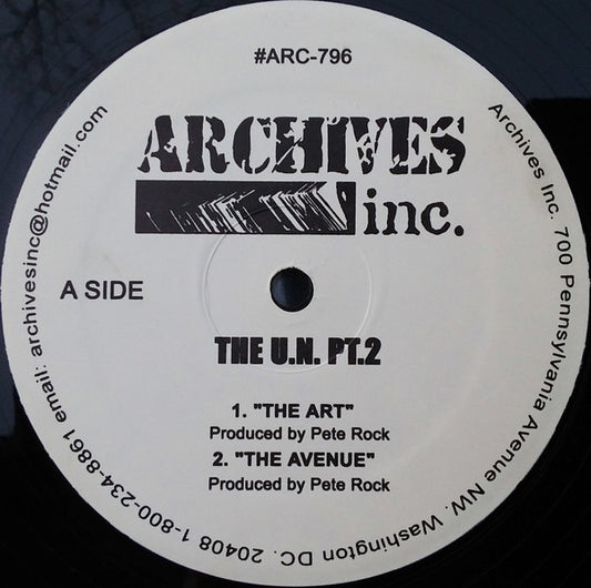 The UN (2) : Pt.2 (12", Unofficial)
