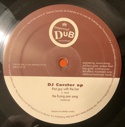 DJ Corster : DJ Corster ep (12", EP)