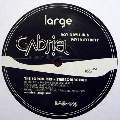 Roy Davis Jr. & Peven Everett : Gabriel (12", RE)