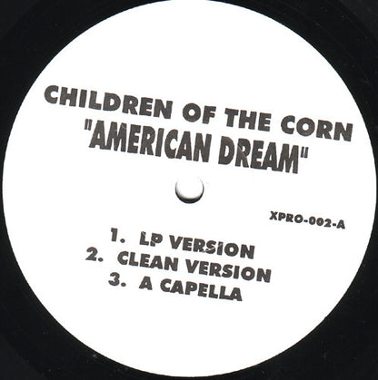 Children Of The Corn : American Dream / Harlem U.S.A. (12")