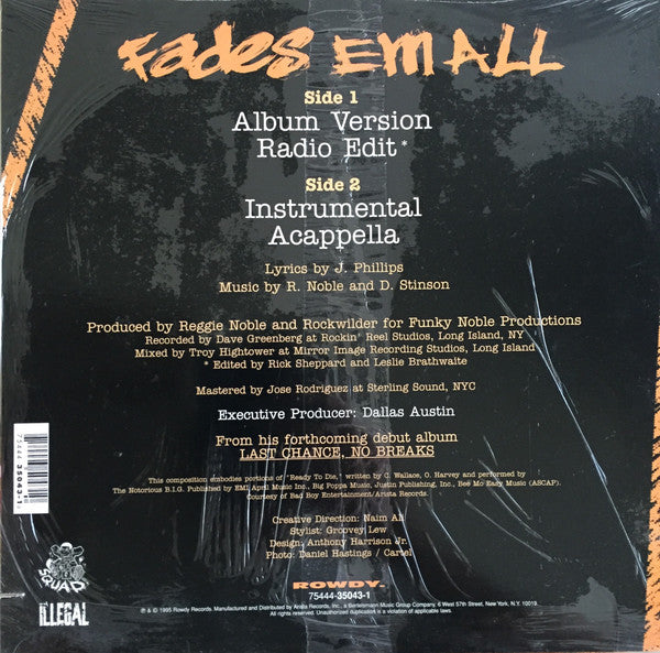 Jamal (2) : Fades Em All (12", Single)