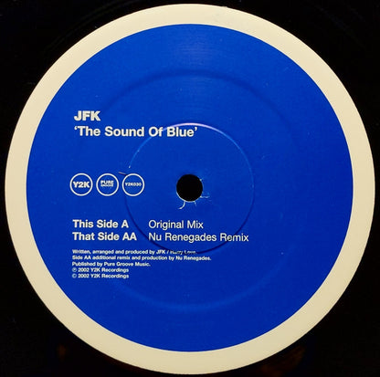 JFK : The Sound Of Blue (12")