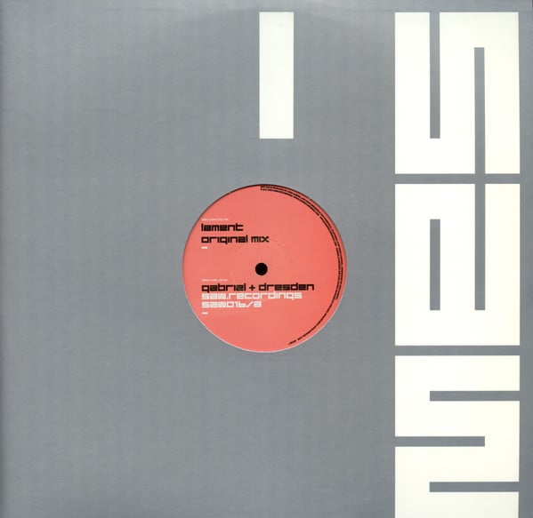 Gabriel + Dresden* : Lament (12")