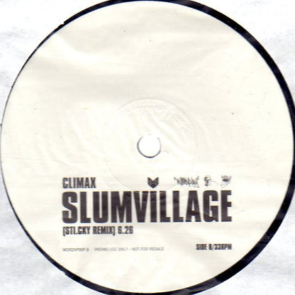 Slum Village : Climax / Raise It Up (12", Promo)