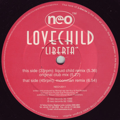 Lovechild : Liberta (12")