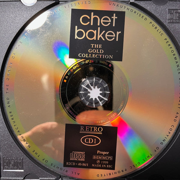Chet Baker : The Gold Collection - Classic Performances (2xCD, Comp)