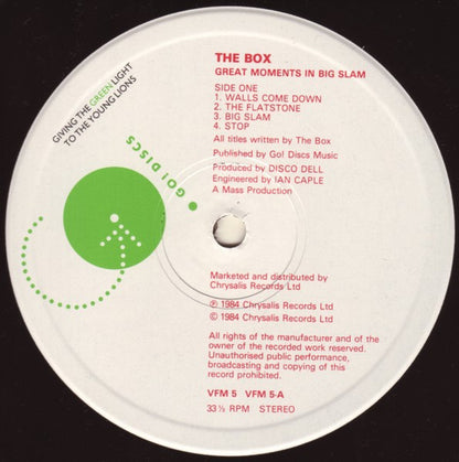 The Box (3) : Great Moments In Big Slam (LP, Album)