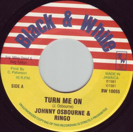 Johnny Osbourne & Ringo (5) / Barrington Levy : Turn Me On / Look How Much (7", RE)