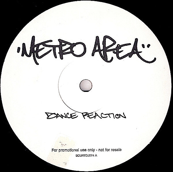 Metro Area : Dance Reaction (12", Promo)