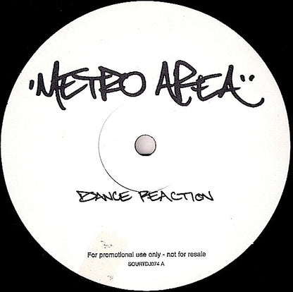 Metro Area : Dance Reaction (12", Promo)
