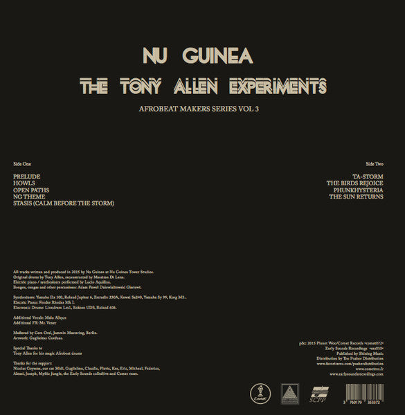 Nu Guinea : The Tony Allen Experiments (LP, MiniAlbum)