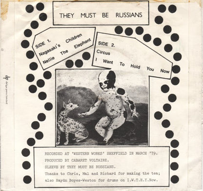 They Must Be Russians : They Must Be Russians EP (7", EP)