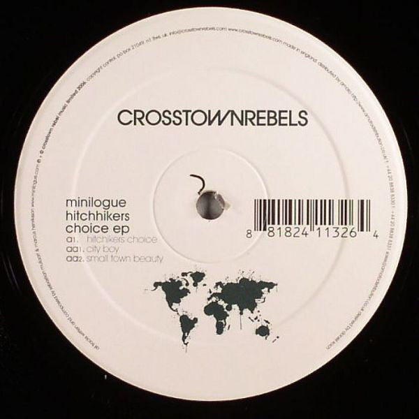 Minilogue : Hitchhikers Choice EP (12", EP)