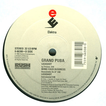 Grand Puba : Ya Know How It Goes / Lickshot (12")