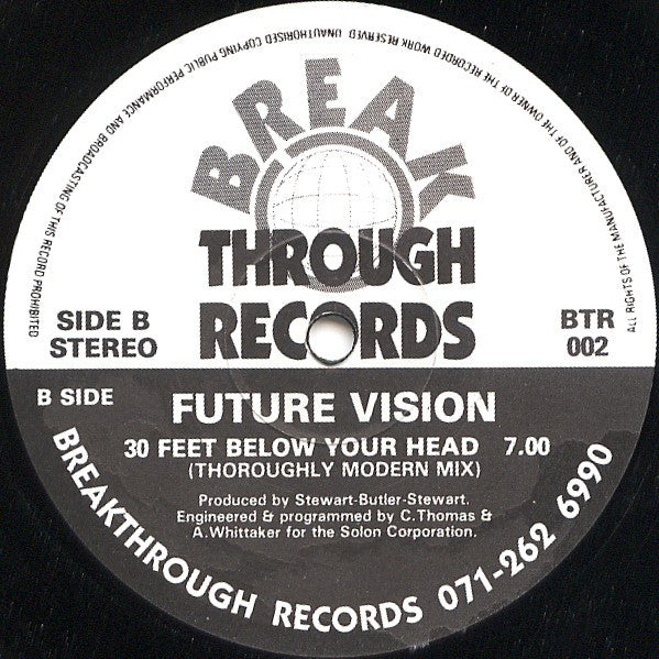 Future Vision : 30 Feet Below Your Head (12")