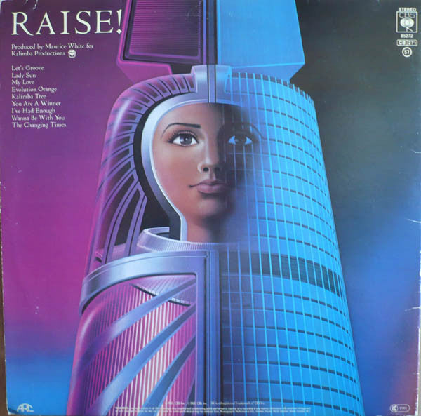 Earth, Wind & Fire : Raise! (LP, Album, Gat)