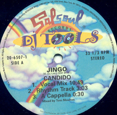 Candido : Jingo (DJ Tools) (12")