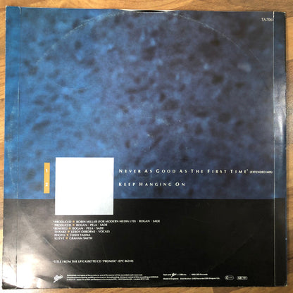 Sade : Never As Good As The First Time (12")