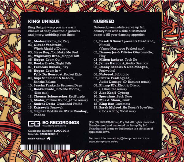 King Unique + NuBreed : Electric_02 (2xCD, Comp, Mixed)