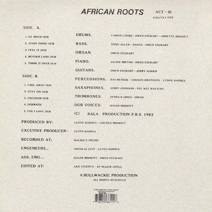Wackies Rhythm Force : African Roots Act 3 (LP, Album, RE)