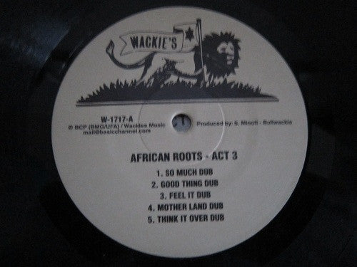 Wackies Rhythm Force : African Roots Act 3 (LP, Album, RE)