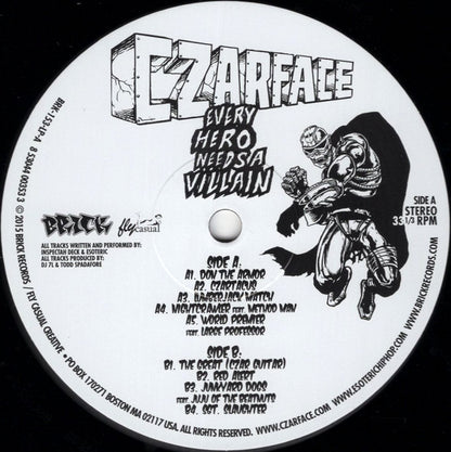 Czarface : Every Hero Needs A Villain (2xLP, Album)