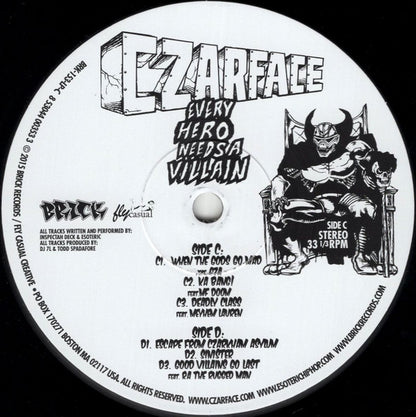 Czarface : Every Hero Needs A Villain (2xLP, Album)