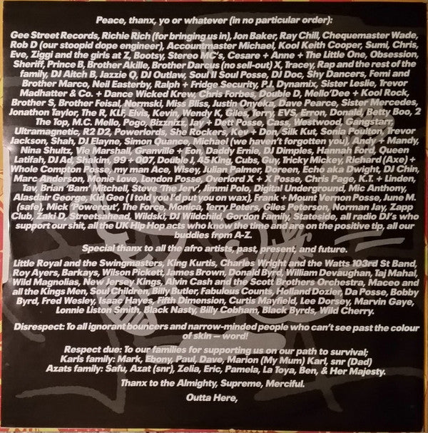 Outlaw Posse : My Afro's On Fire! (LP, Album)