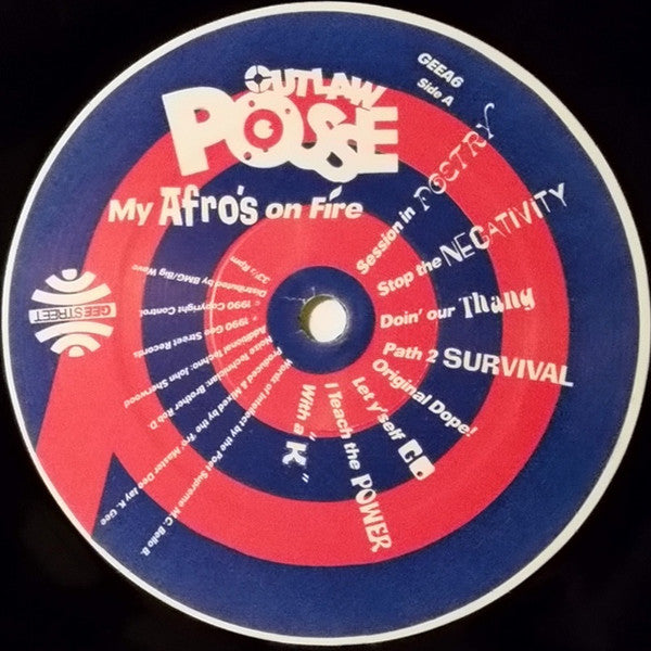 Outlaw Posse : My Afro's On Fire! (LP, Album)