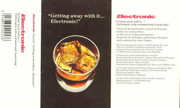 Electronic : Getting Away With It... Electronic! (Cass, Single)