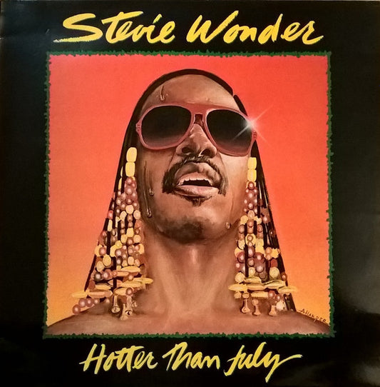 Stevie Wonder : Hotter Than July (LP, Album, RE, Gat)