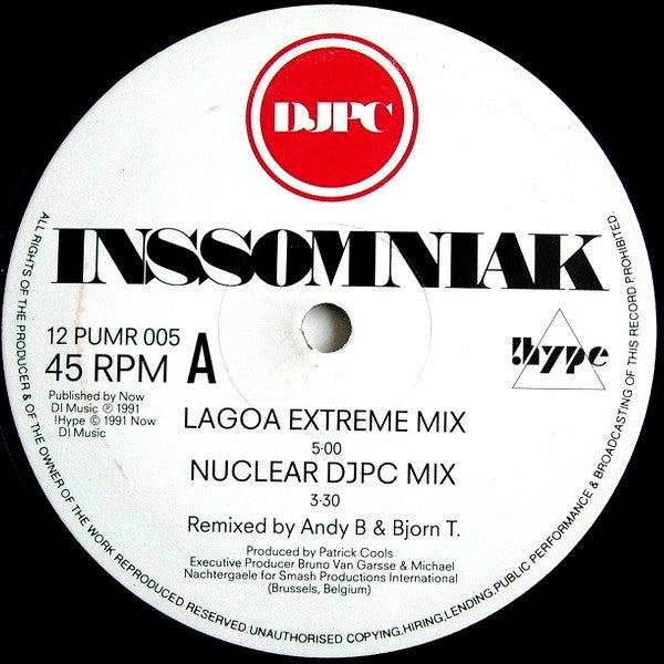DJPC : Inssomniak (12")