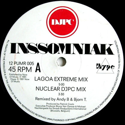 DJPC : Inssomniak (12")