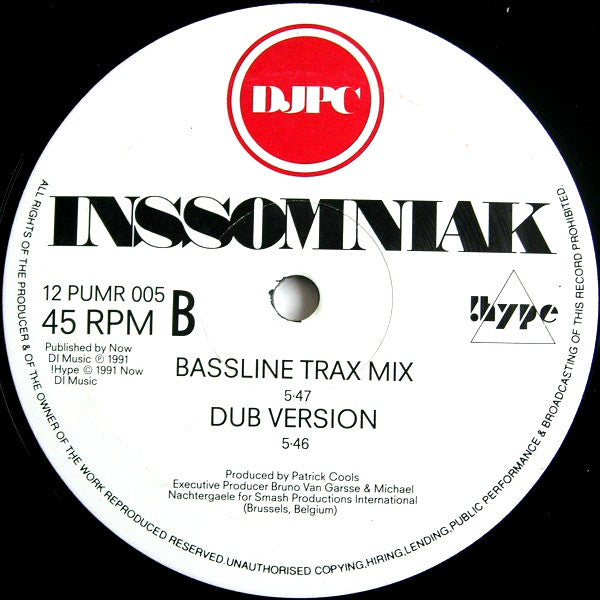 DJPC : Inssomniak (12")