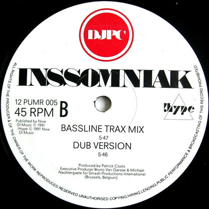 DJPC : Inssomniak (12")