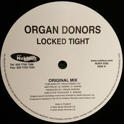 Organ Donors : Locked Tight (12")