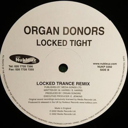 Organ Donors : Locked Tight (12")