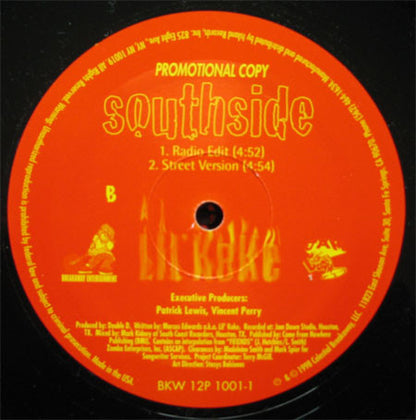 Lil' Keke : Southside (12", Promo, Red)