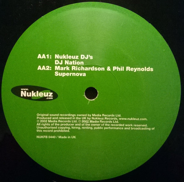 Nukleuz DJs : DJ Nation Part 3 (12")