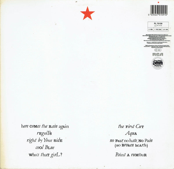 Eurythmics : Touch (LP, Album)