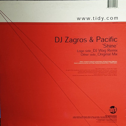 DJ Zagros & Pacific* : Shine (12", Single)
